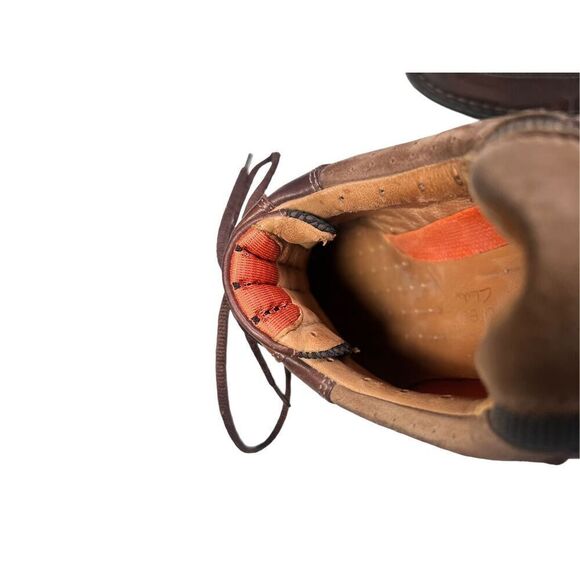 Clarks Unstructured Men's Brown Leather Lace Up   Brand: Clarks ... Casual Shoes - Picture 12 of 14